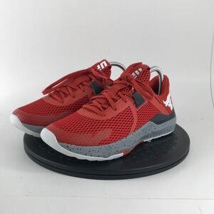 Under Armour Project Rock BSR UFC Red Training Shoes 3025081-601 Men’s Size 7.5